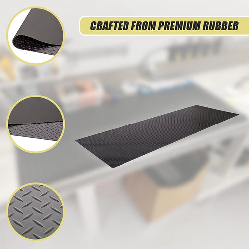 2m Heavy Duty Workshop Bench Protector Mat – Durable Rubber Anti-Slip Workbenches Cover