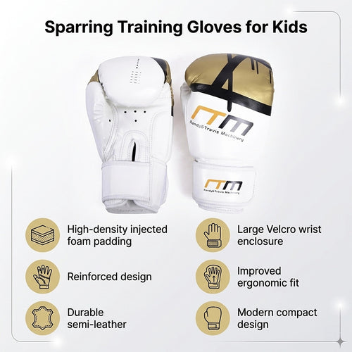 Boys Boxing Gloves Sparring & Training Gloves for Kids Youth MMA