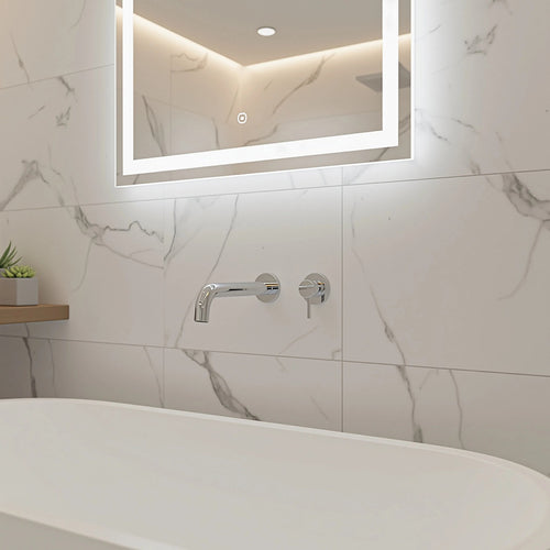 220mm Bath Spout in Chrome Finish