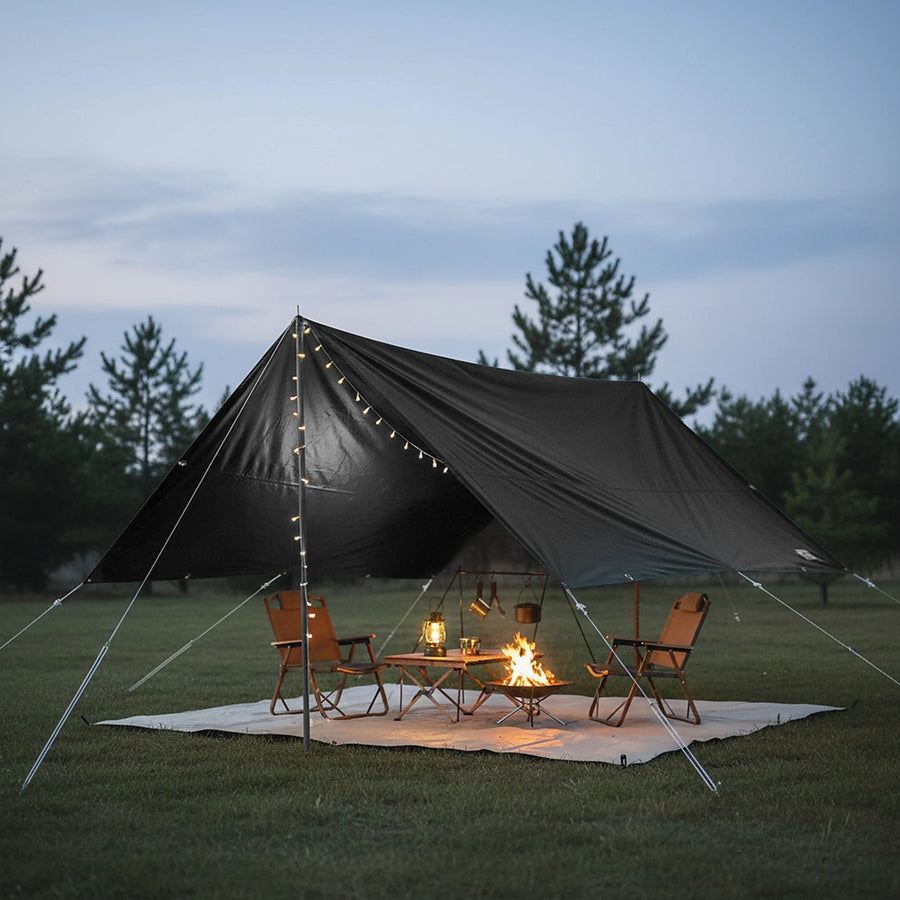 3x4m 670gsm Extra Heavy Duty PVC Tarpaulin Waterproof Ground Cover