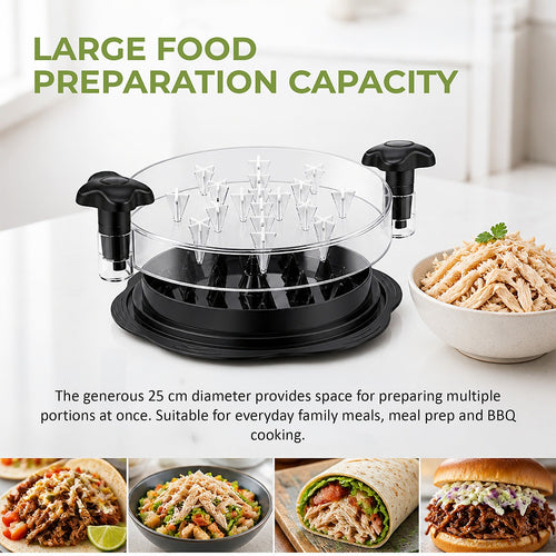 Chicken Shredder Tool Large Twist Meat Shredder with Handles