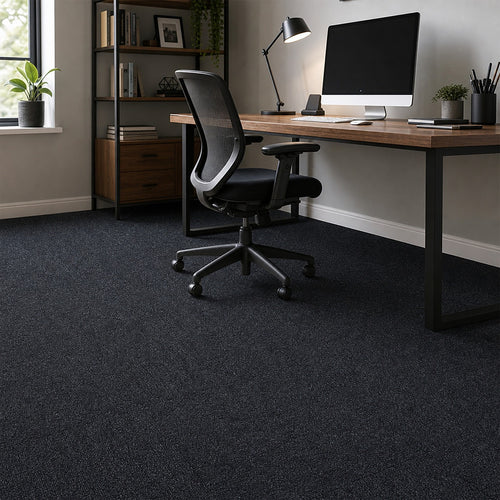 Premium Carpet Tiles in Charcoal – 5m² Pack for Home, Office & Commercial Flooring