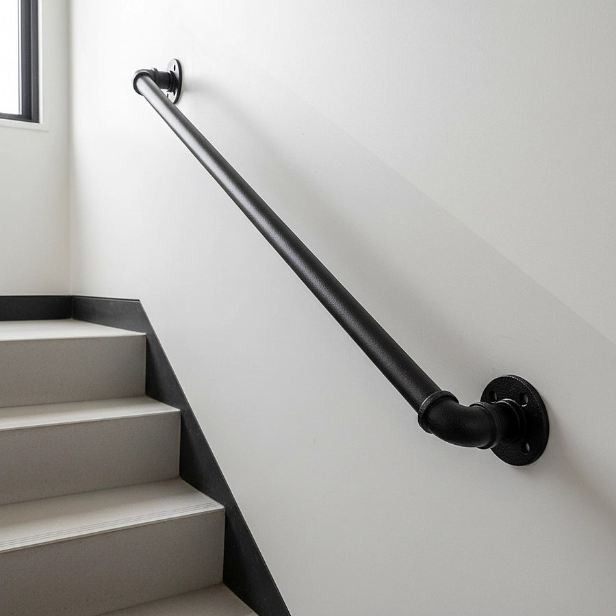 1m Handrail Stair Rail Grab Balustrade Staircase Banister with Installation Kit