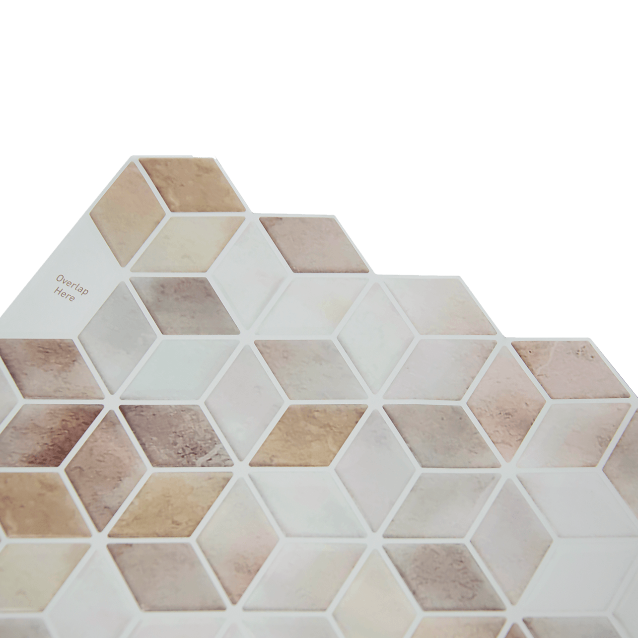 Tiles 3D Peel and Stick Wall Tile Shell Mosaic 10 Sheets - Shell Mosaic ...