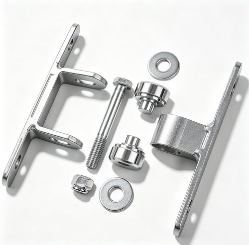 Heavy Duty Gate Hinges 190mm Adjustable Sealed Bearing Pair