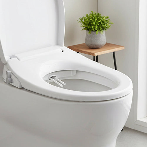 Non-Electric Bidet Toilet Seat with Cover – Bathroom Spray Water Wash for Easy Hygiene
