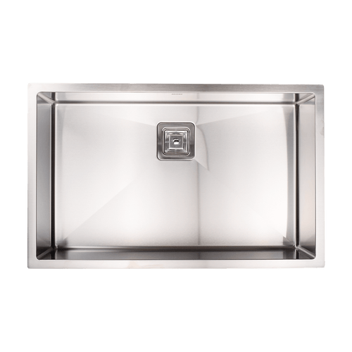 810x505mm Handmade 1.5mm Stainless Steel Sink with Square Waste