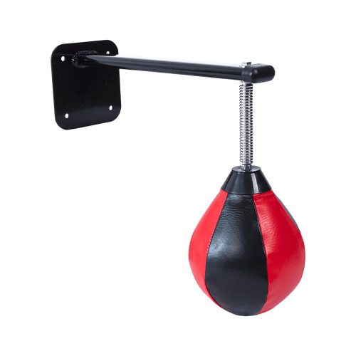 Wall Hanging Boxing Punching Bag Speed Training Stress Relief Kit with Wall Mount Bracket