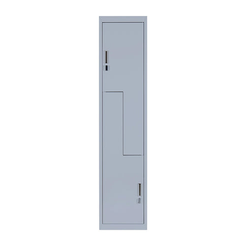 Multipurpose Locker – Grey Dual L-Shaped Door with Padlock-operated