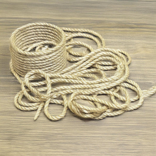 Sisal Rope Natural Jute Hemp Manila Twine Cord 20mm x 50m