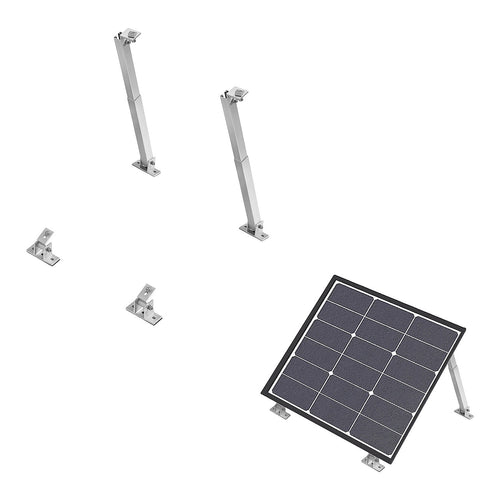 2 Set Adjustable Solar Panel Tilt Mount Brackets – Heavy Duty Frame