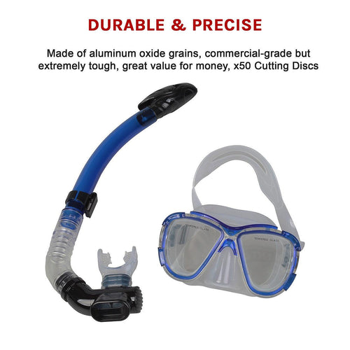 Adult Snorkelling Swimming Diving Mask & Snorkel - Quality Tempered Glass