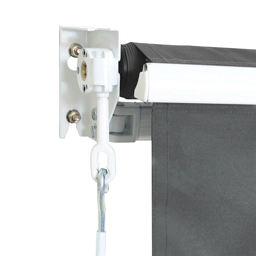 Outdoor Awning Grey - 3x2.5m Retractable Sunshade
