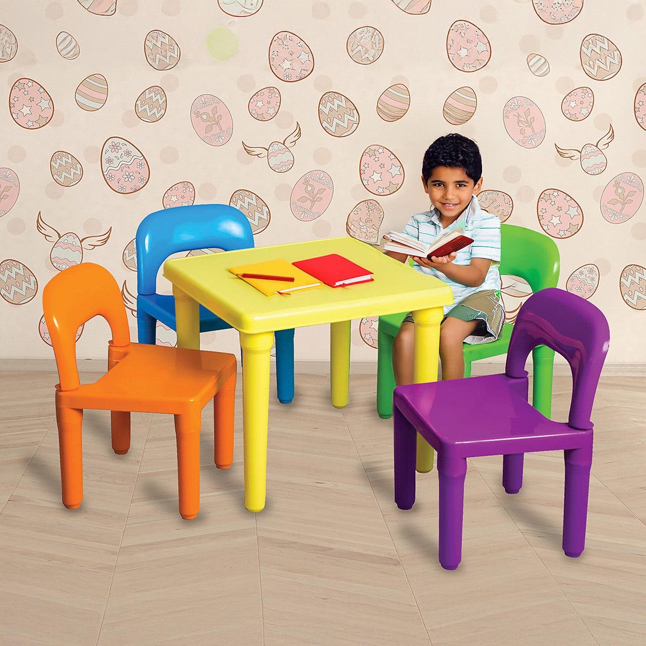 Kids Table and Chairs Play Set Toddler Child Toy Activity