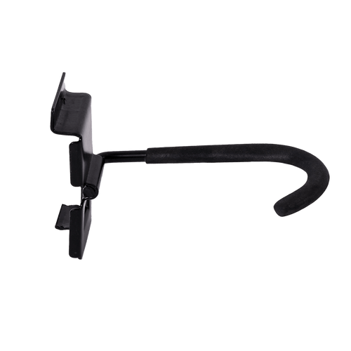 Slatwall Storage Pack for Retail Display Garage Storage - Black Side Wall J Hook