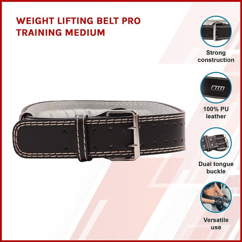 Weight Lifting Belt Pro Training - Medium