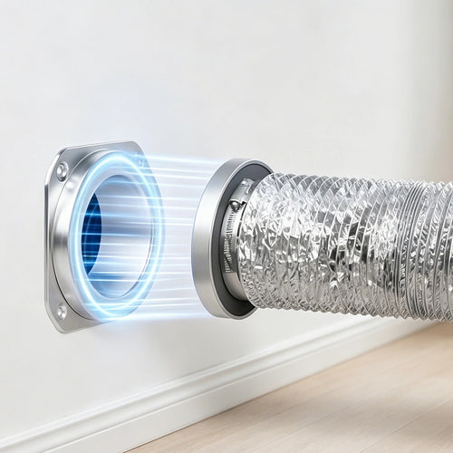 Dryer Vent Hose Kit 100mm Magnetic Coupling Airtight Connector