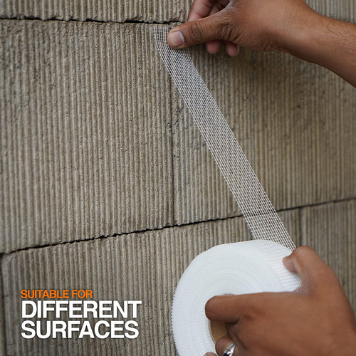 24-Pack Fibreglass Plasterboard Joint Tapes – 50mm x 90m Drywall Mesh Rolls