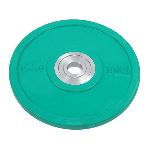 10kg PRO Olympic Rubber Bumper Weight Plate