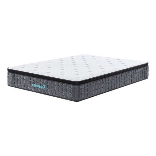 Mattress King Euro Top Pocket Spring Motion Isolation CertiPUR-US Certified