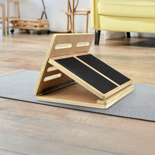 Slant Board Calf Stretcher as used in the Egoscue Method