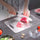 3-Piece Stainless Steel Cutting Board Set – 304SS Chopping Boards for Kitchen & Food Prep