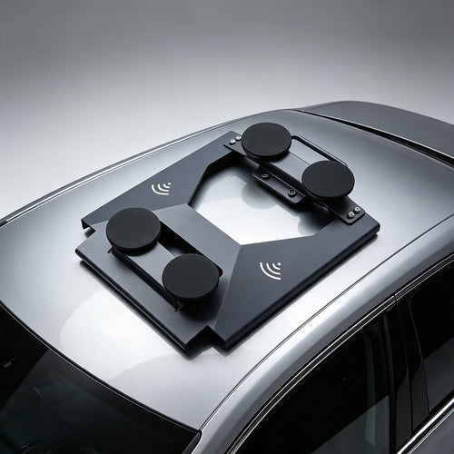 Starlink Mini Magnetic Roof Mount Portable Steel Vehicle Mount with Handle for RV, 4WD & Camping
