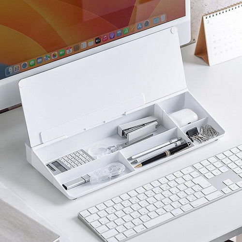 Glass Desktop Buddy Whiteboard Office Writing Desk