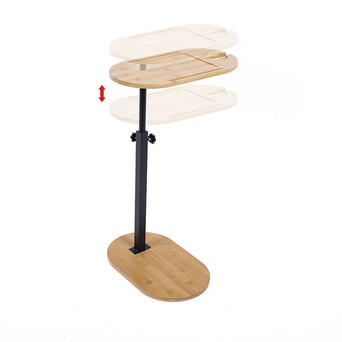 Natural Bamboo Bathtub Tray Table – Adjustable Bath Caddy