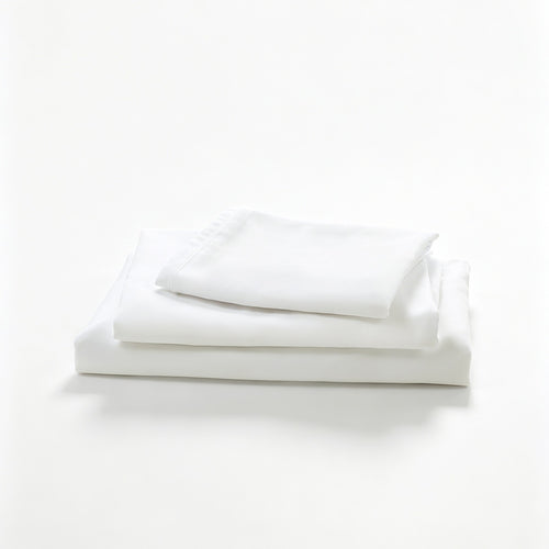 Queen 4 Piece Microfiber Sheet Set Deep Pocket White