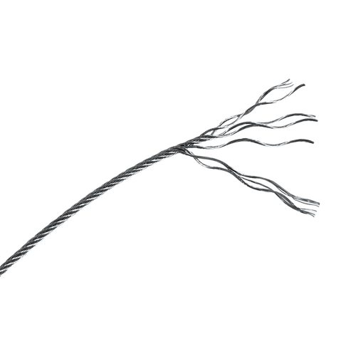 50M 316 Marine Stainless Steel Wire Rope Cable Decking Balustrade Rigging 7x19 4mm