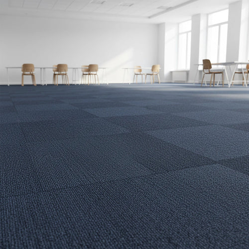 Premium Carpet Tiles in Blue – 5m² Pack for Home, Office & Commercial Flooring