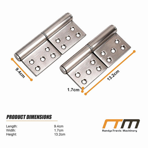 Lift Off Rising Butt Door Hinges Pair for Screen Doors