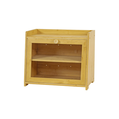 Black Bread Box – Large Kitchen Countertop Bread Storage
