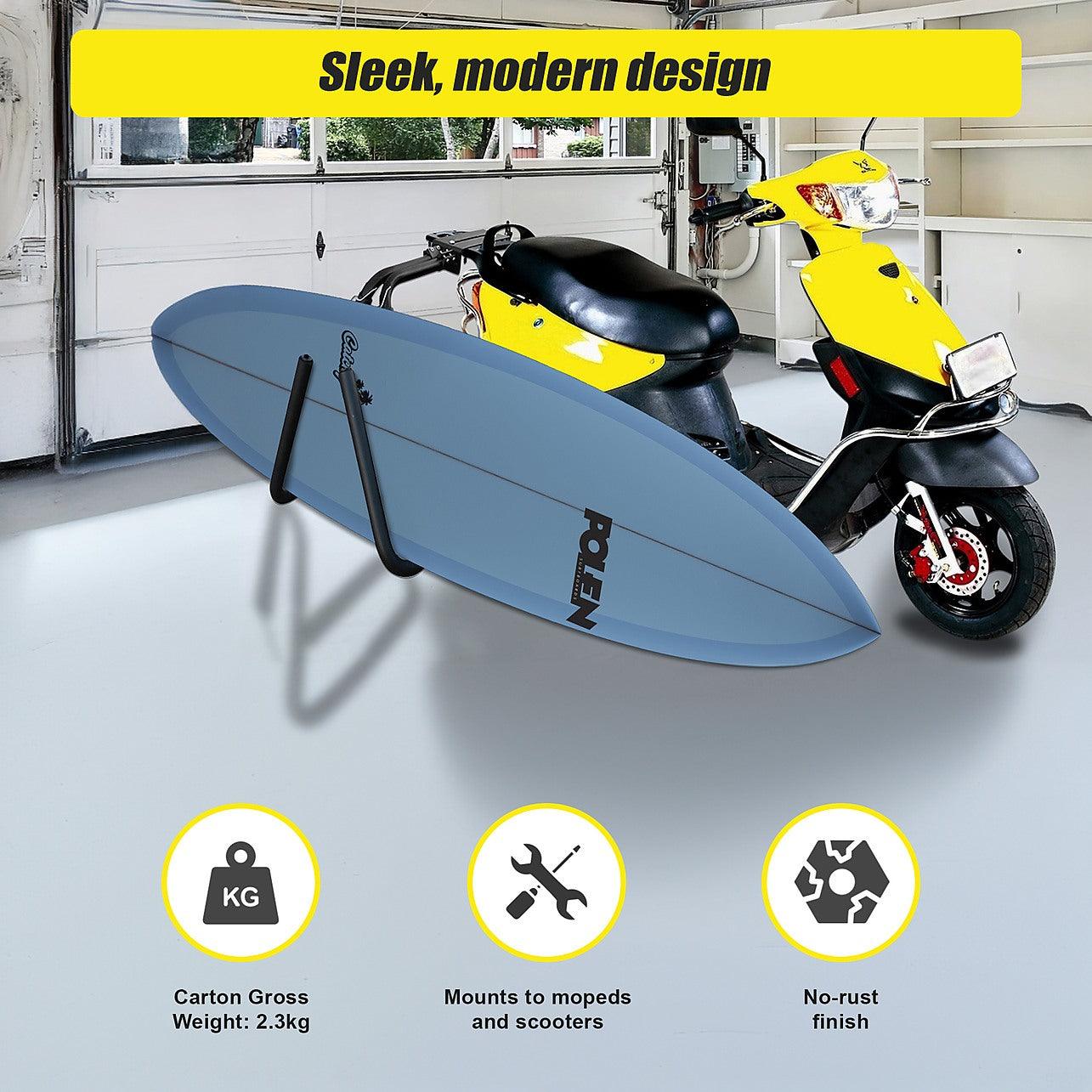 Moped Racks Scooter Moped Surfboard Rack - Outdoor & Leisure > Carriers & Racks