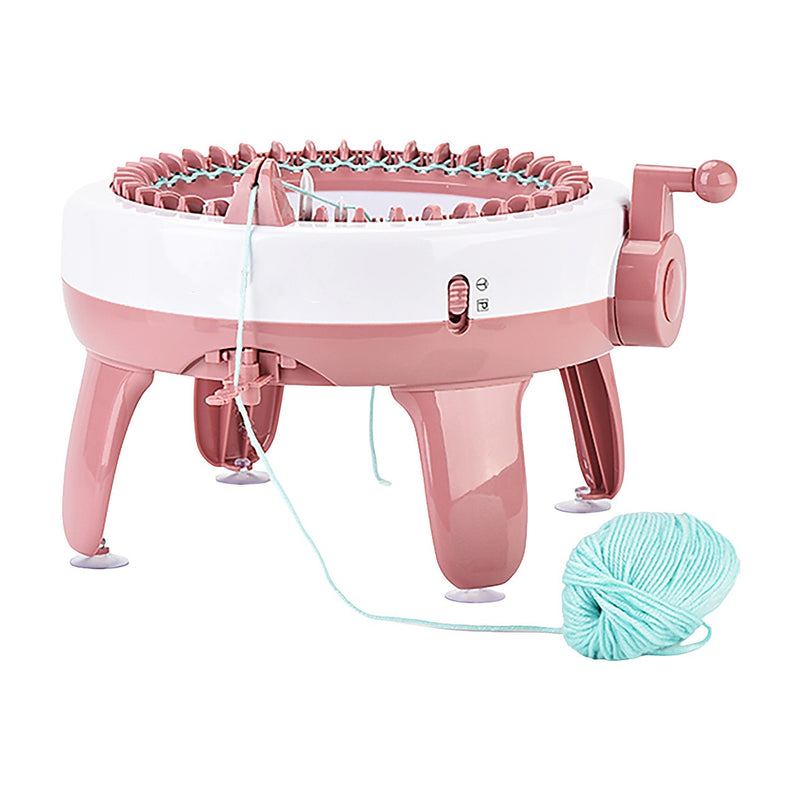 DIY Knitting Machine Smart Weaving Knit Rotating Kids Toy Scarf Sock ...