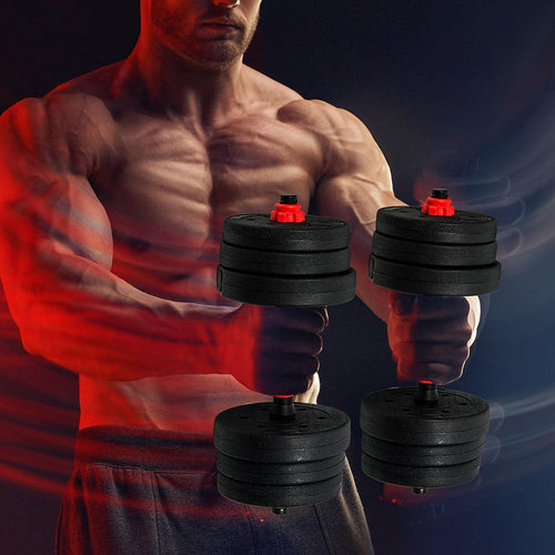 Adjustable Dumbbell Weights Set - 20kg 