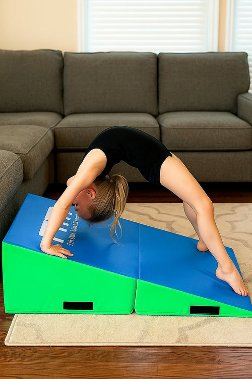 Foldable Soft Incline Gymnastics Mat Wedge 120x60cm