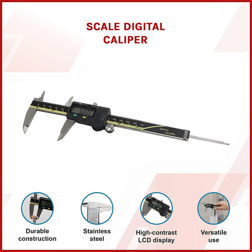 Digital Caliper – Vernier Measuring Tool with LCD Display | Precision Measurement AOS System