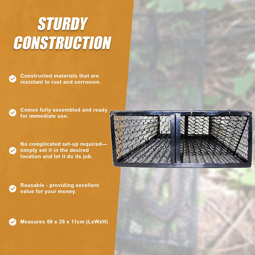 Humane Snake Trap Remove Small to Medium Snakes 2 Doors