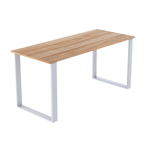 Table Bench Desk Legs Retro Industrial Design - White Square