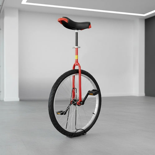 24 Inch Pro Circus Unicycle – Performance Training Unicycle for Indoor Shows & Practice