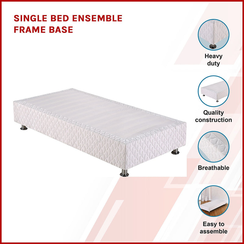 Single Bed Ensemble Frame Base | Home Improvement, Furniture, DIY ...