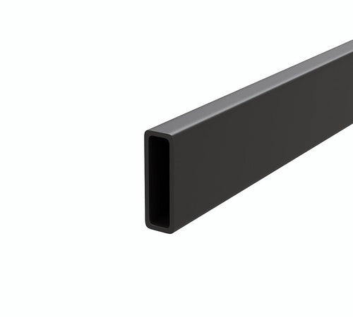 130x100cm Frameless Glass Sliding Corner Shower with Black Rail and Hardware