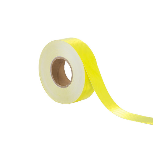 Hi Vis Reflective Tape 2 Pack 50mm x 50m 3M Adhesive Yellow