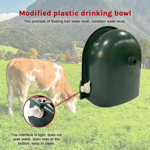 4L Water Trough Bowl with Automatic Float Valve 