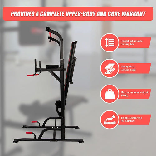 Power Tower Multi Station Home Gym
