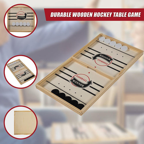 Sling Puck Table Battle Ice Hockey Board Game Toy Gift Adult Kids