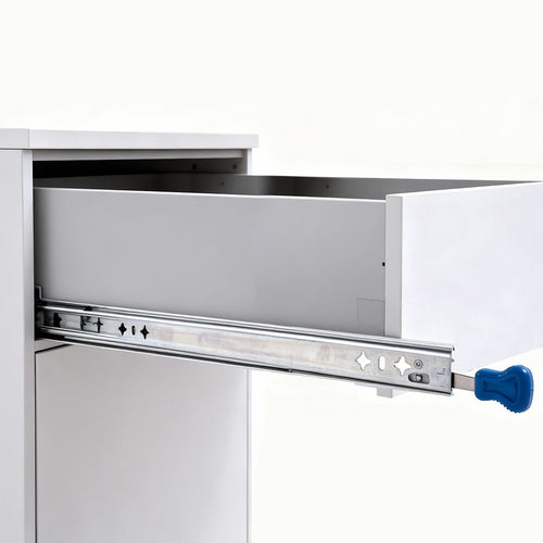 80cm Heavy Duty Drawer Runners Pair – 100kg Locking Slide Rails