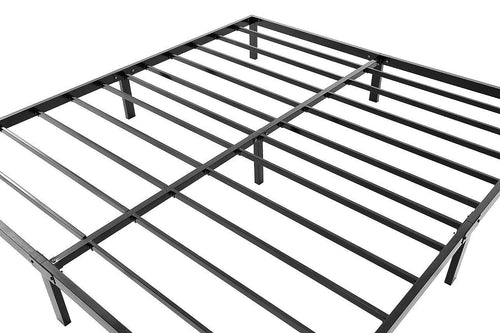 King Metal Bed Frame Full Steel Heavy Duty